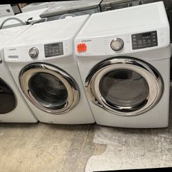 samsung front load washer dryer set