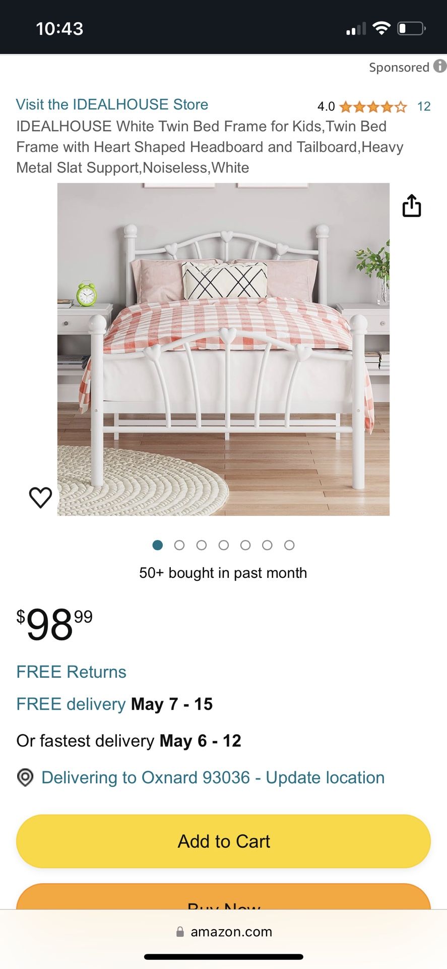 Coquette Bedframe 