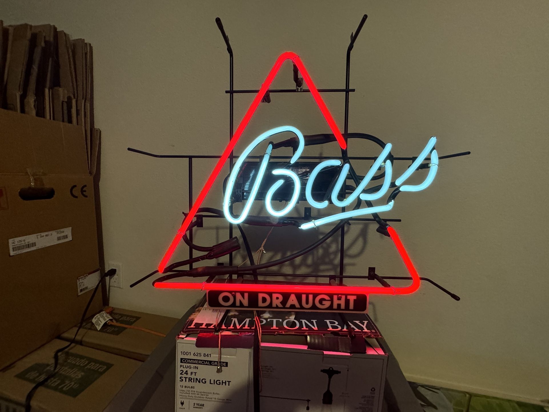 Bass Ale Neon Bar Sign