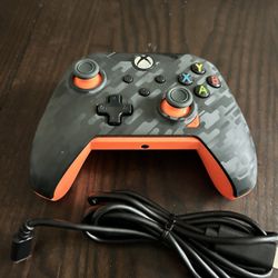 PDP Xbox Wired Game Controller Black Camo 