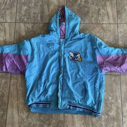Charlotte Hornets Vintage Puffer Jacket 