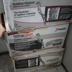PASLODE TETRA GRIP SUBFLOOR FASTENER #650605 CASE 18 COILS