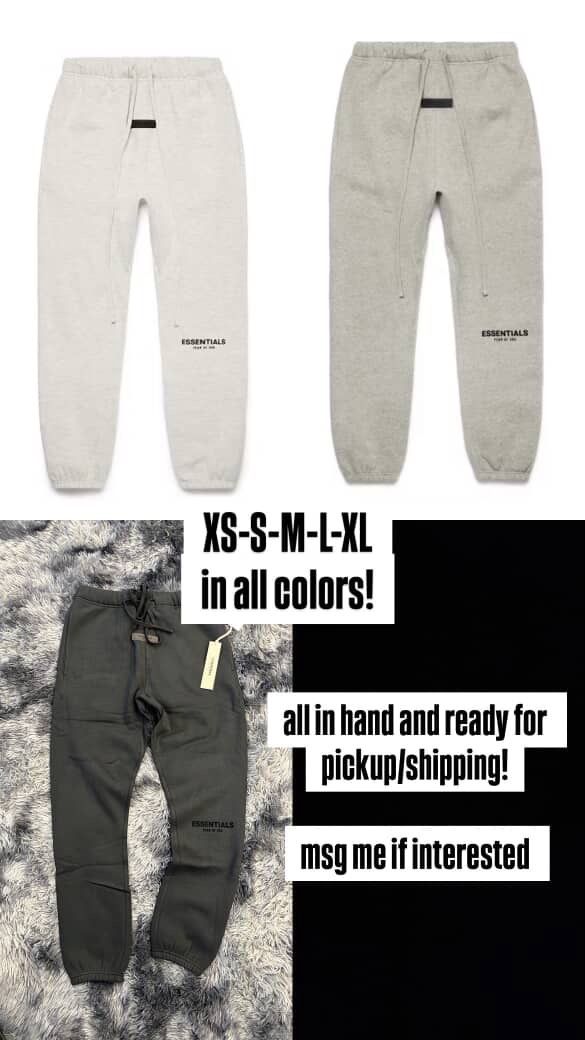 Essentials Hoodies/ Sweats