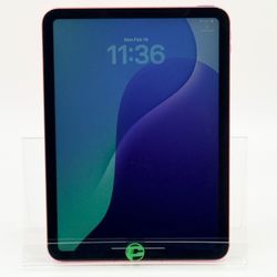Unlocked Apple iPad 11" (A16) 256GB Pink MD7N4LL/A