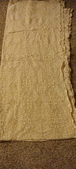 Lace Linen Tablecloth
