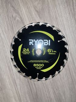 Ryobi 6.5” Circular Saw Blade
