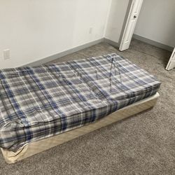 2 Twin Mattresses And Box Spring