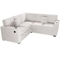 New Sleeper Sectional Couch/ Includes Free Delivery 🚚 and Assembling 