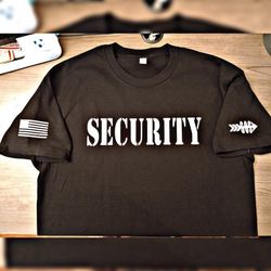 Security Custom T-shirt