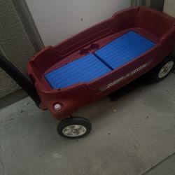 Radio flyer wagon.