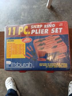 11 piece Snap Ring pliers set