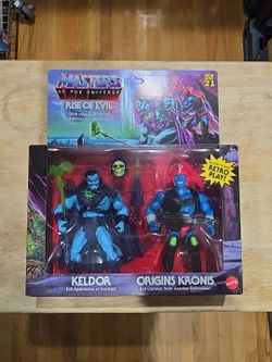Mattel Masters of The Universe: Rise of Evil - Keldor and Origins Kronis Action