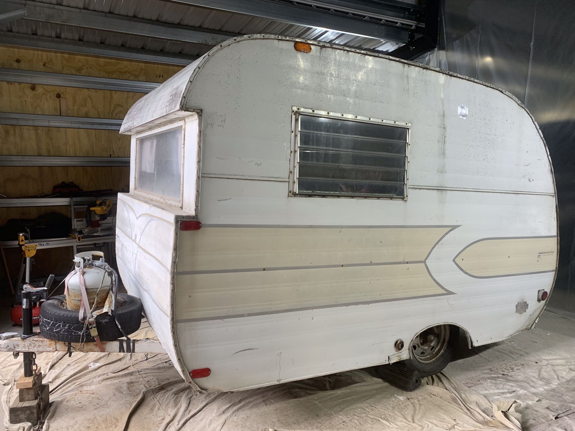 1959 Canned Ham Corvette Camper