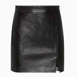 Wilfred Patio Mini Skirt Snake Embossed