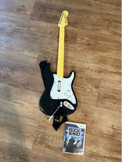 Fender Stratocaster Rockband Controller Harmonix MTV Games EA Mdl 19091 for Wii