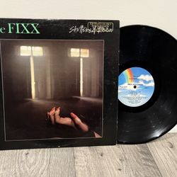 The Fixx Shuttered Room 1982 LP Vinyl Record MCA 5345 Gold Stamp Promo Copy