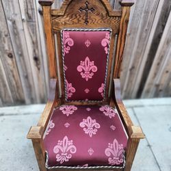 Vtg Bishop's Chair
