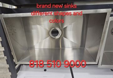 You can get brand new sinks from our warehouse at an affordable price.