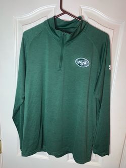 NY Jets Under Armour Quarter-Zip Pullover