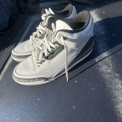 Jordan 3 Grey Cement’s Size 12