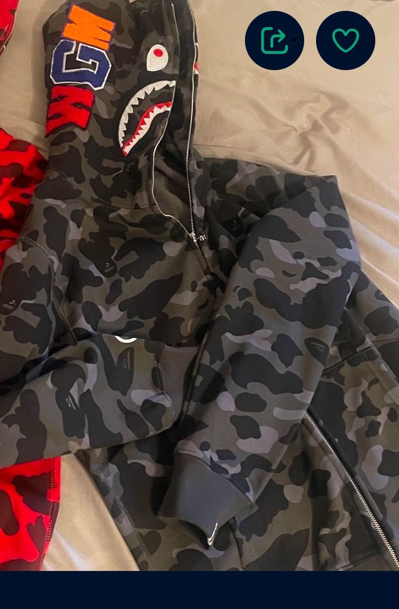 bape hoodie