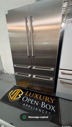 Thermador Freedom®️ 48” Built-In 6-Door Smart Refrigerator  Model: T48BT120NS Condition: New Open Box  💲 Price Today: $12,999 MSRP: $16,799   * ✅ 48”