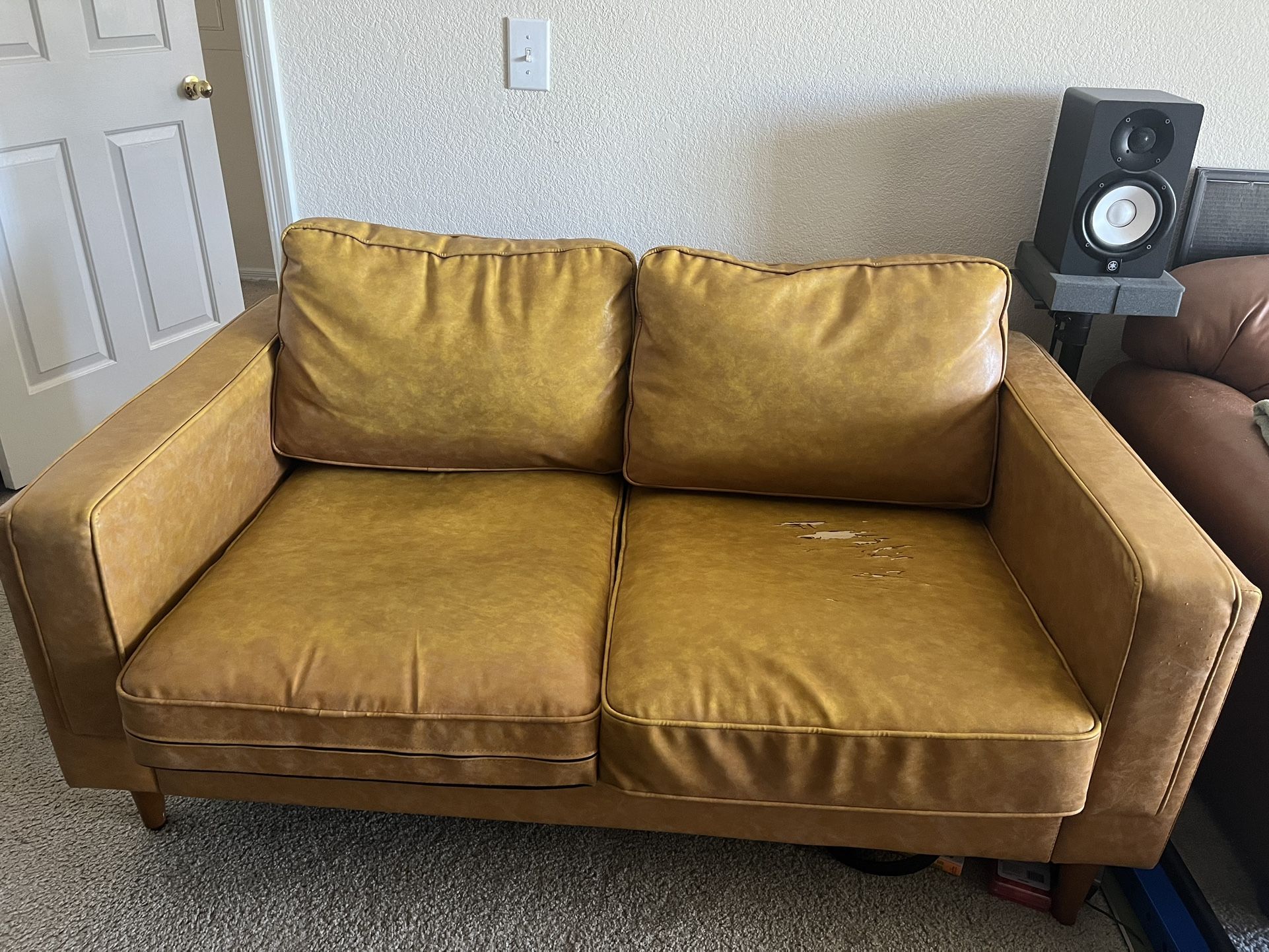 Small Leather Couch
