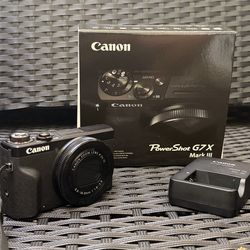 Canon PowerShot G7X Mark III