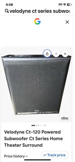 VELODYNE POWER SUBWOOFER