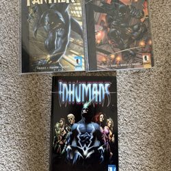 2001 Black Panther And Inhumans Comics