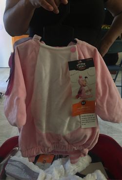 Flamingo baby costume