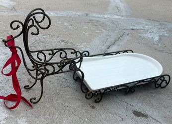 Princess House Reindeer Platter