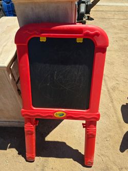 Kids white and chalkboard
