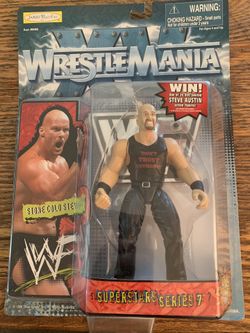 Jakks Pacific WWE WWF Wrestlemania 15 Stone Cold Steve Austin Action Figure