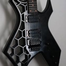 Custom B.C. Rich Warlock Guitar Not Complete Dm If Interested 