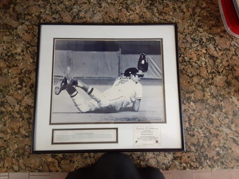 Brooks Robinson Autographed Photograph