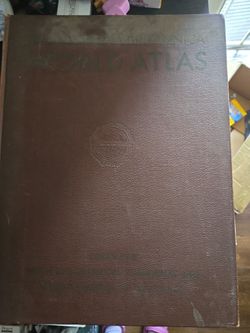 World Atlas Book Encyclopedia Brittanica