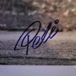 Pele Autographed Framed Photo With COA From  Fanatics