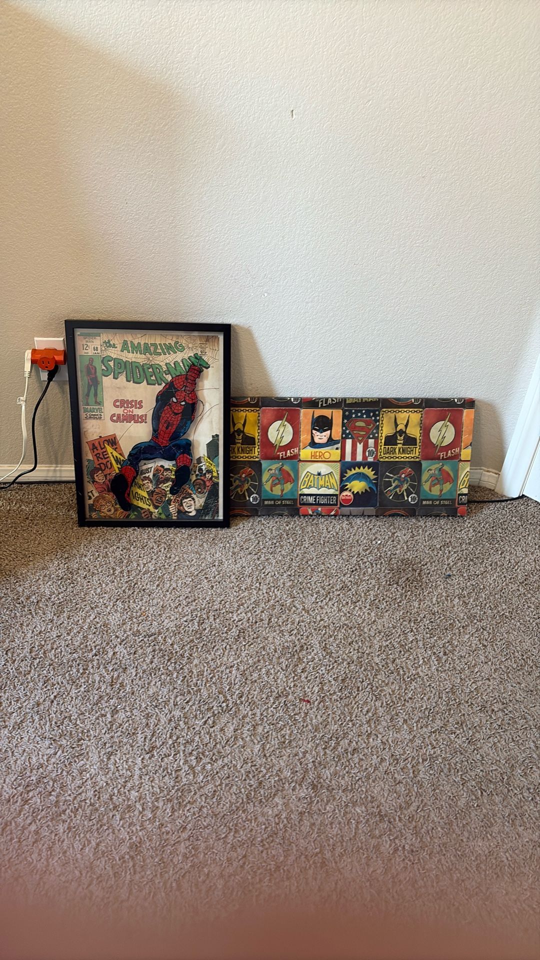 Super Hero Wall Decor