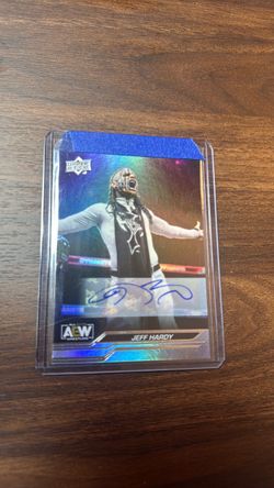 JEFF HARDY AUTO CARD