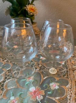 4 Princess House wine 🍷 glasses