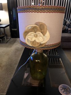 One rustic lamp $20