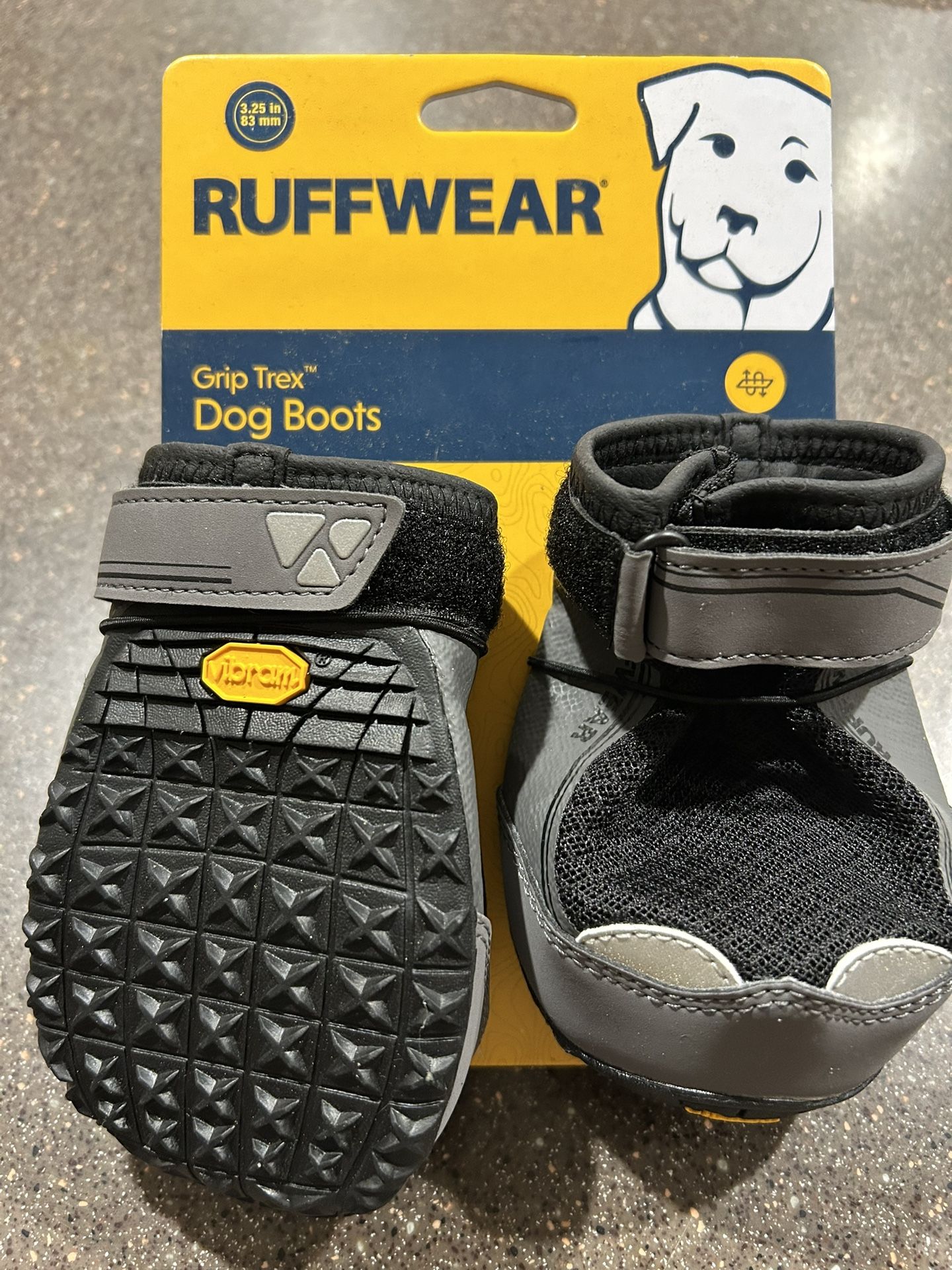 3.25” Ruffwear Grip Trek Dog Shoes