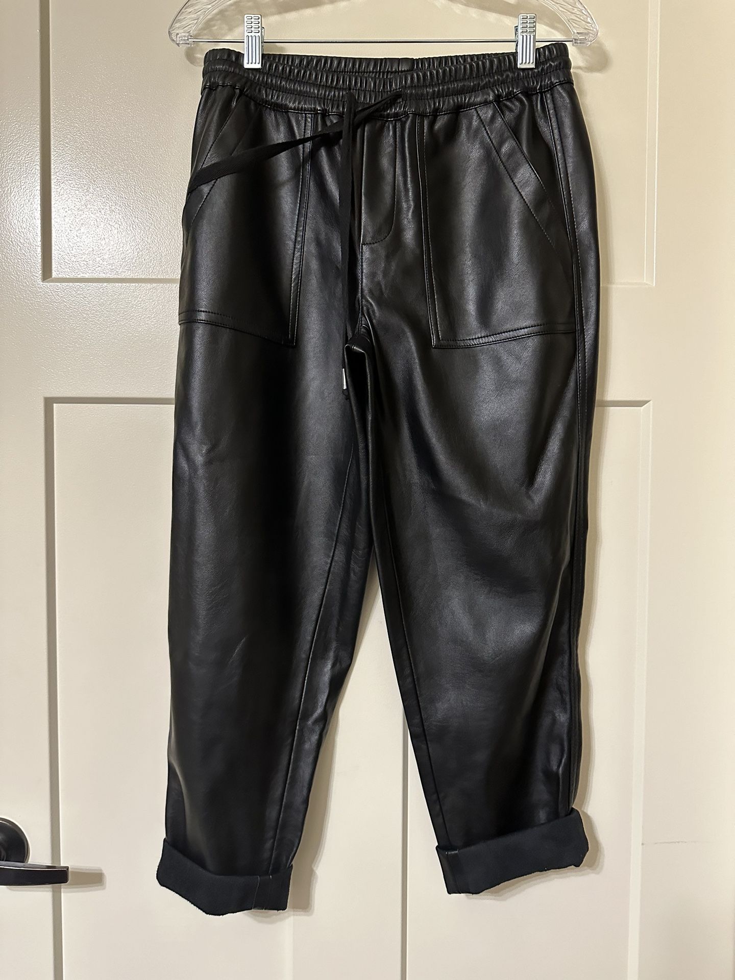 BlankNYC Faux Leather Joggers