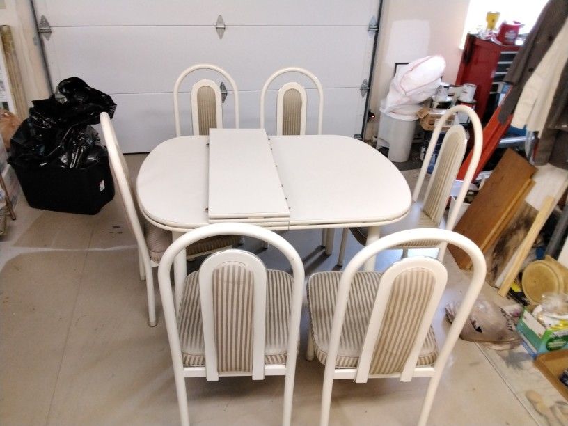 Oval Kitchen Table With 6 Chairs