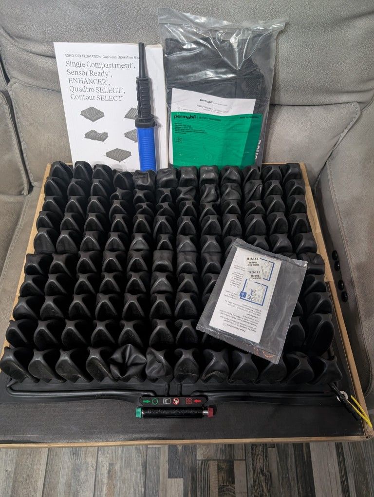 permobil ROHO QUADRO SELECT High Profile Cushion 23" x 18.5" x 4.25" Fits 21"-22.25" x 17.25" - 19" 