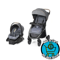 Monbebe Infant & Toddler 6-in-1 Modular Travel System