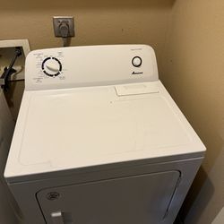 Amana washer and dryer