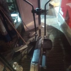 Gold's Gym Elliptical And A Row Machine
