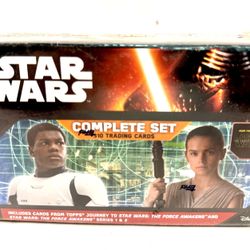 Topps Star Wars: Force Awakens Card Set - New Toys & Collectibles - complete set 